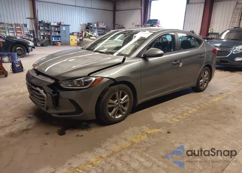 2018 Hyundai Elantra Sel z USA, uszkodzony, nr VIN KMHD84LF3JU559873